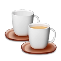 Набор кружек и блюдец Lume Gran Lungo