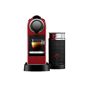 Кофемашина Nespresso CitiZ & Milk Cherry Red