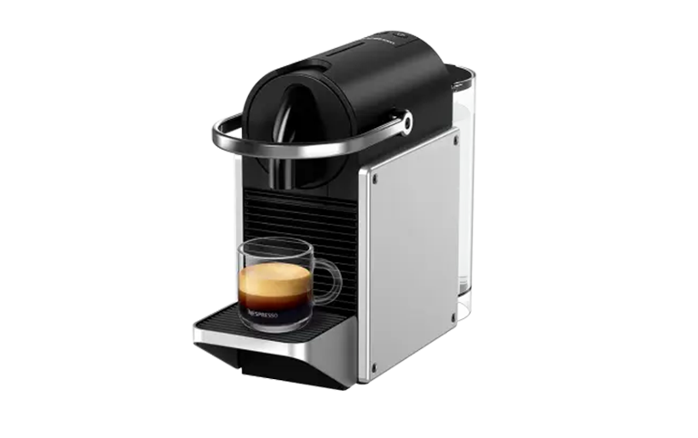 Кофемашина NESPRESSO Pixie Silver